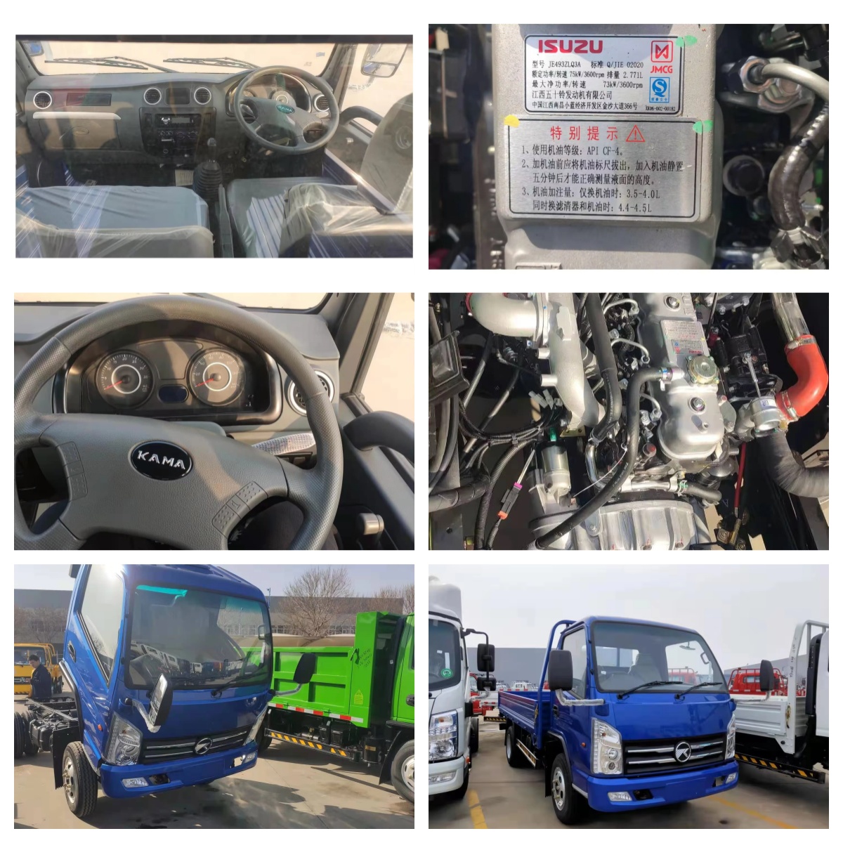 Diesel Engine RHD 3 Tons load capacity Single Cab Cargo Truck for sale