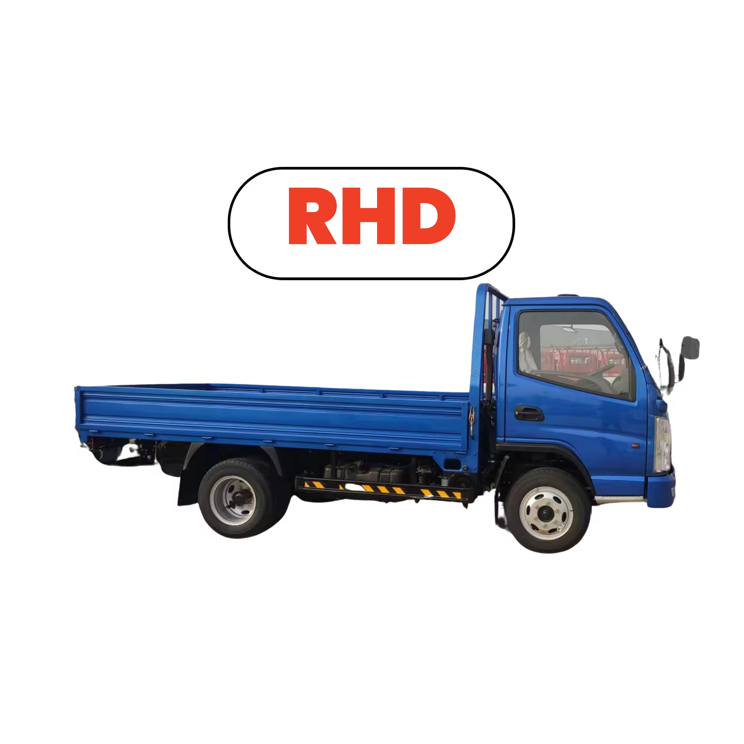 Diesel Engine RHD 3 Tons load capacity Single Cab Cargo Truck for sale