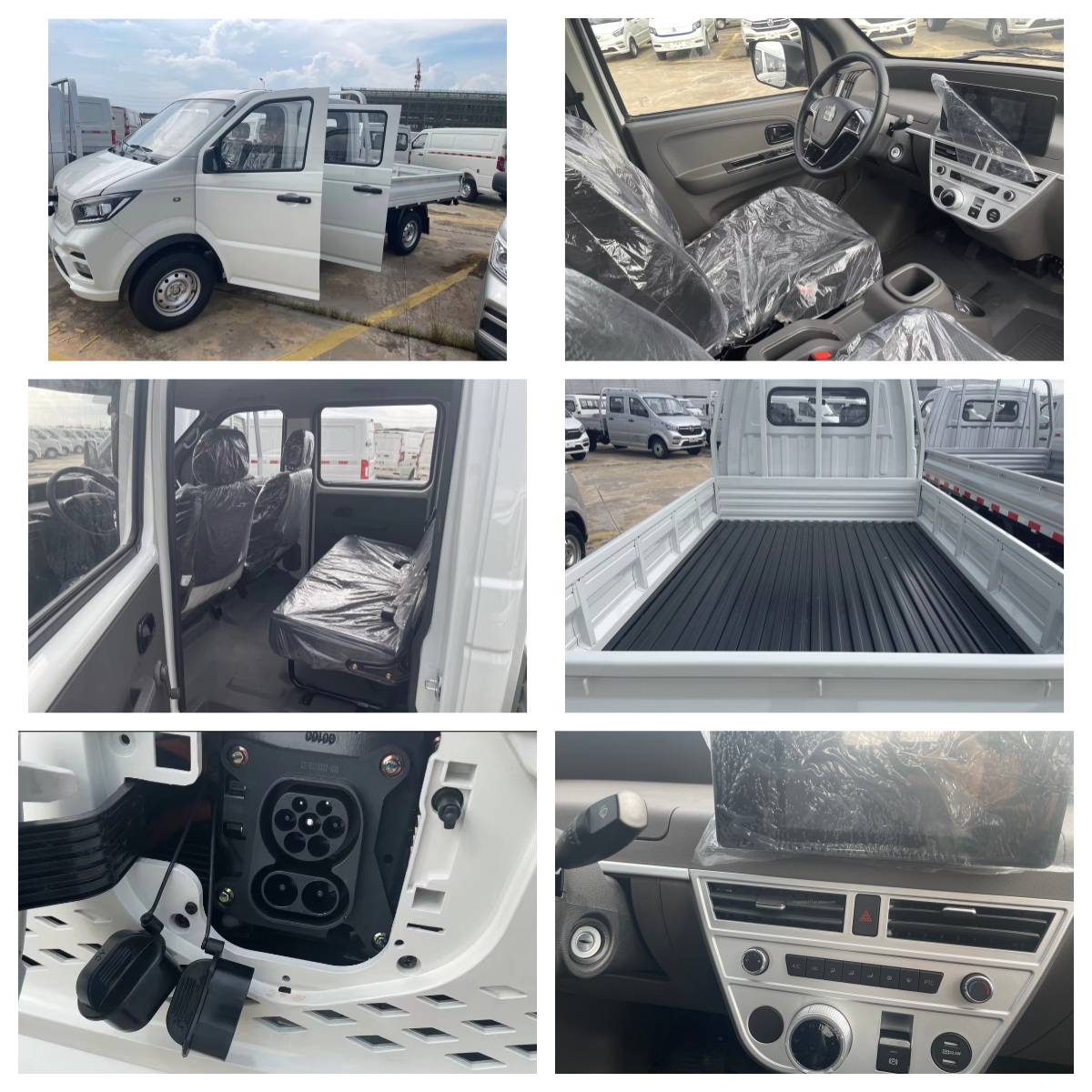 2025 Made in China Pure electric mini truck with double cabin 2025 Made in China Pure electric mini truck with double cabin