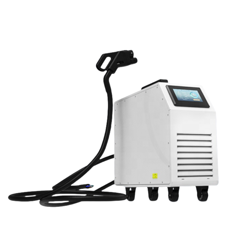 Home DC Fast EV Charger 7kW Portable Electric Car Charging Station CCS2 GBT Interface for Chinese Ve