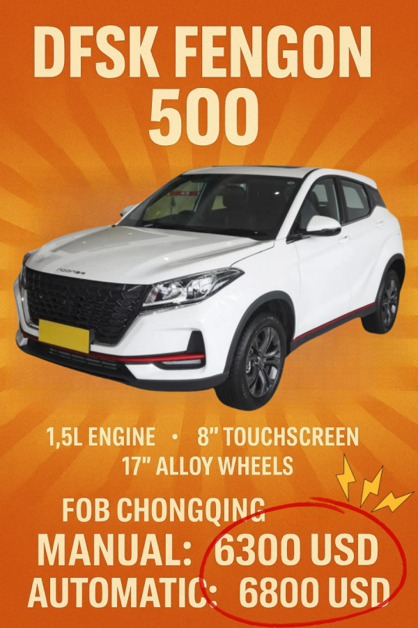 Dongfeng Fengguang 500: The Best Budget SUV of 2025 – Yours for Just $6500 FOB