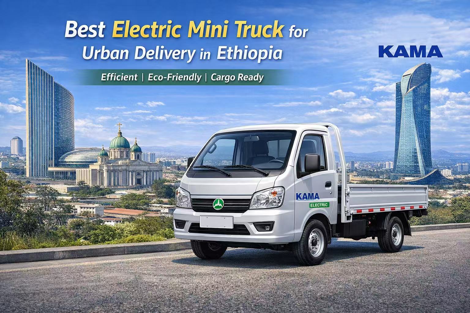 Electric mini truck in Ethiopia for urban delivery and cargo transport Electric mini truck in Ethiopia for urban delivery and cargo transport